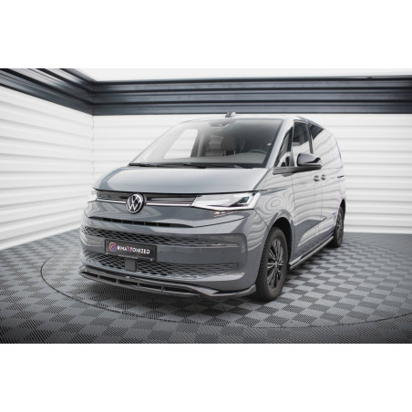 SPLITTER ANTERIORE V.1 Volkswagen Multivan Standard / Long T7 (Cod. M-VW-MU-T7-FD1G+FD1RG)