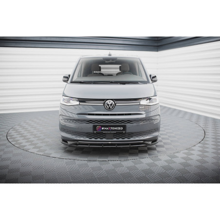 SPLITTER ANTERIORE V.1 Volkswagen Multivan Standard / Long T7 (Cod. M-VW-MU-T7-FD1G+FD1RG)