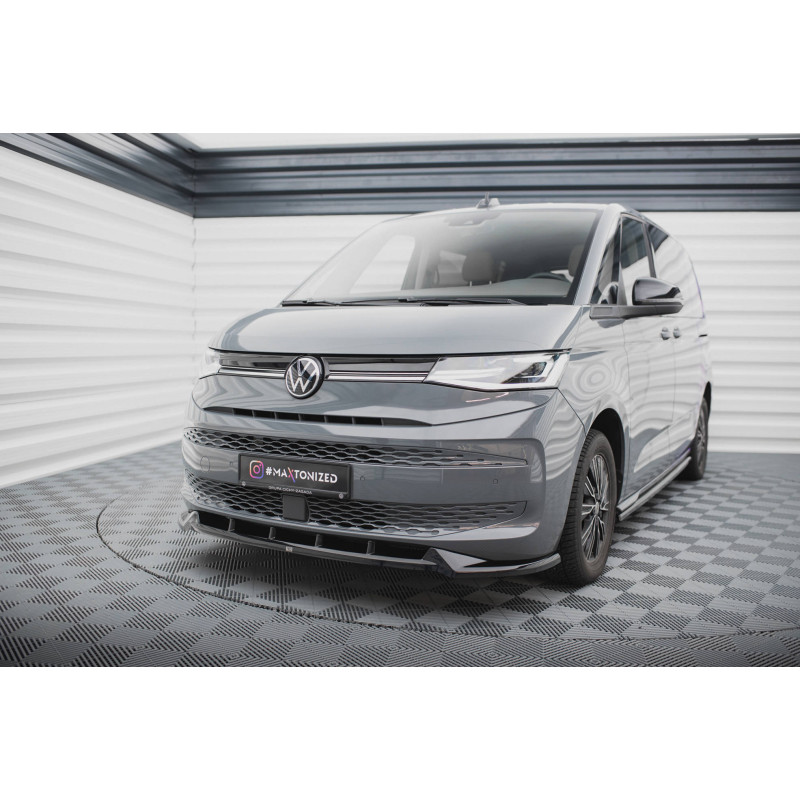 SPLITTER ANTERIORE V.2 Volkswagen Multivan T7 (Cod. M-VW-MU-T7-FD2G)
