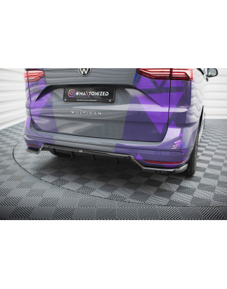 Splitter posteriore (con barre verticali) Volkswagen Multivan T7 (Cod. M-VW-MU-T7-RD1G+RD2G)