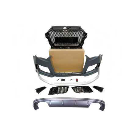 Kit Estetico Audi A3 V8 13-15 Sportback Look RS3 (Cod. E-TCA2013RS30112014)