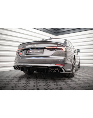 Splitters posteriori laterali Audi S5 Coupe / Sportback F5 (Cod. M-AU-S5-2-RSD1G)