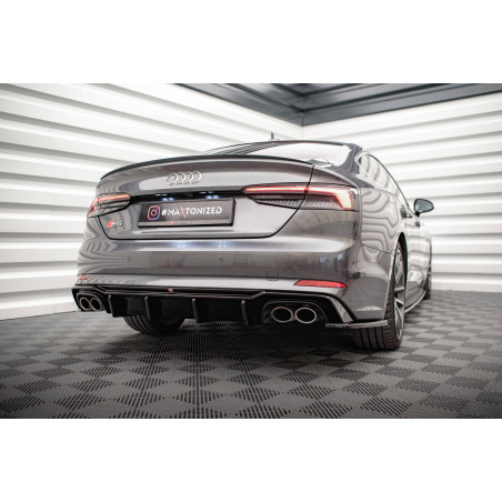 Splitters posteriori laterali Audi S5 Coupe / Sportback F5 (Cod. M-AU-S5-2-RSD1G)