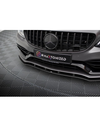 SPLITTER ANTERIORE street pro Mercedes-AMG C63 berlina / FAMILIARE W205 Facelift (Cod. M-MEC205F63CN