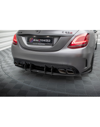 DIFFUSORE POSTERIORE street pro Mercedes-AMG C63 berlina / FAMILIARE W205 Facelift (Cod. M-MEC205F63