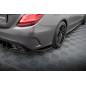Splitters posteriori laterali Street Pro Mercedes-AMG C63 berlina / FAMILIARE W205 Facelift (Cod. M-