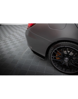Splitters posteriori laterali Street Pro Mercedes-AMG C63 berlina / FAMILIARE W205 Facelift (Cod. M-