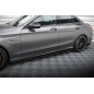 Diffusori minigonne street pro Mercedes-AMG C63 berlina / FAMILIARE W205 Facelift (Cod. M-MEC205F63C