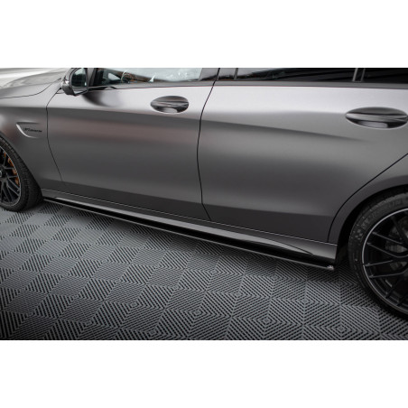 Diffusori minigonne street pro Mercedes-AMG C63 berlina / FAMILIARE W205 Facelift (Cod. M-MEC205F63C