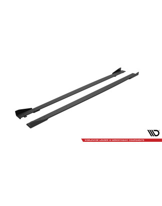 Diffusori minigonne street pro + Flaps Mercedes-AMG C63 berlina / FAMILIARE W205 Facelift (Cod. M-ME