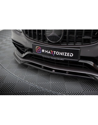 SPLITTER ANTERIORE V.2 Mercedes-AMG C63 berlina / FAMILIARE W205 Facelift (Cod. M-ME-C-205F-63-FD2G)