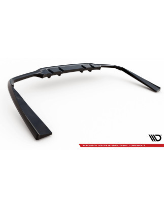 Splitter posteriore (con barre verticali) Mercedes-AMG C63 berlina / FAMILIARE W205 Facelift (Cod. M