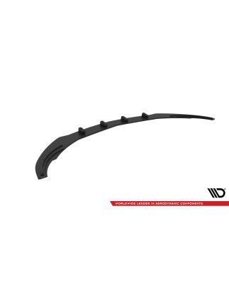 SPLITTER ANTERIORE street pro Mercedes-Benz A AMG-Line W176 Facelift (Cod. M-MEA176FAMGLINECNC-FD1B)