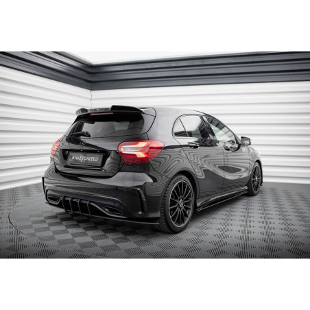 DIFFUSORE POSTERIORE street pro Mercedes-Benz A AMG-Line W176 Facelift (Cod. M-MEA176FAMGLINECNC-RS1