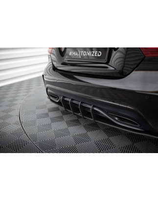 DIFFUSORE POSTERIORE street pro Mercedes-Benz A AMG-Line W176 Facelift (Cod. M-MEA176FAMGLINECNC-RS1