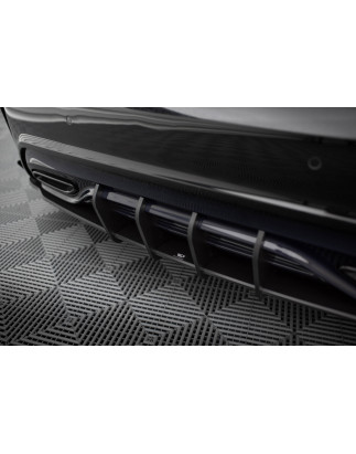 Splitters posteriori laterali Street Pro + Flaps Mercedes-Benz A AMG-Line W176 Facelift (Cod. M-MEA1