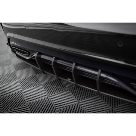 Splitters posteriori laterali Street Pro + Flaps Mercedes-Benz A AMG-Line W176 Facelift (Cod. M-MEA1