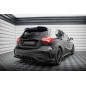 Splitters posteriori laterali Street Pro + Flaps Mercedes-Benz A AMG-Line W176 Facelift (Cod. M-MEA1
