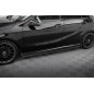 Diffusori minigonne street pro Mercedes-Benz A AMG-Line W176 Facelift (Cod. M-MEA176FAMGLINECNC-SD1B