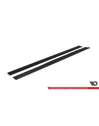 Diffusori minigonne street pro Mercedes-Benz A AMG-Line W176 Facelift (Cod. M-MEA176FAMGLINECNC-SD1B