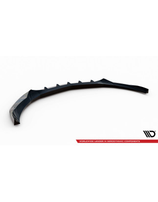 SPLITTER ANTERIORE V.2 Mercedes-Benz A AMG-Line W176 Facelift (Cod. M-ME-A-176F-AMGLINE-FD2G)