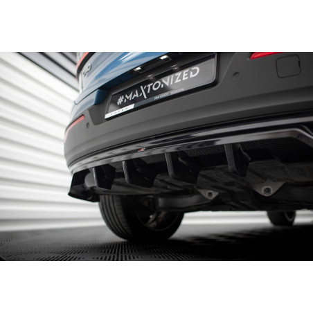 Splitter posteriore (con barre verticali) Volvo C40 Mk1 (Cod. M-VO-C40-1-RD1G+RD2G)