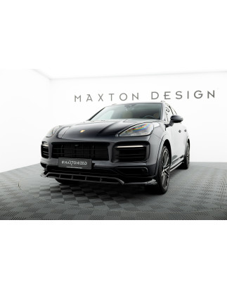 SPLITTER ANTERIORE Porsche Cayenne Sport Design SUV / Coupe Mk3 (Cod. M-PO-CAY-3-SPORT-FD1G+FD1RG)