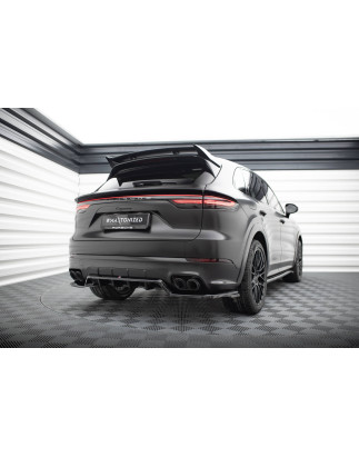 Splitter posteriore (con barre verticali) Porsche Cayenne Sport Design SUV / Coupe Mk3 (Cod. M-PO-CA