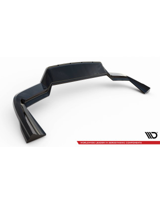 Splitter posteriore (con barre verticali) Porsche Cayenne Sport Design SUV / Coupe Mk3 (Cod. M-PO-CA