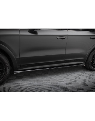 Diffusori minigonne V.1 Porsche Cayenne Sport Design / Turbo SUV / Coupe Mk3 / Mk3 Facelift (Cod. M-
