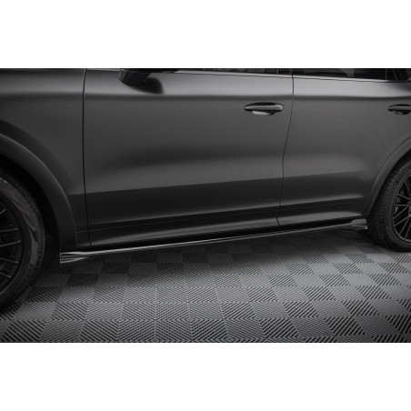 Diffusori minigonne V.1 Porsche Cayenne Sport Design / Turbo SUV / Coupe Mk3 / Mk3 Facelift (Cod. M-