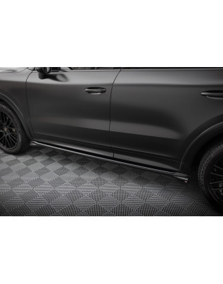 Diffusori minigonne V.1 Porsche Cayenne Sport Design / Turbo SUV / Coupe Mk3 / Mk3 Facelift (Cod. M-