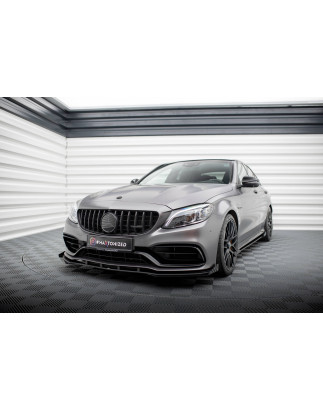 Flaps anteriori Mercedes-AMG C63 berlina / FAMILIARE W205 Facelift (Cod. M-MEC205F63CNC-FSF1G)