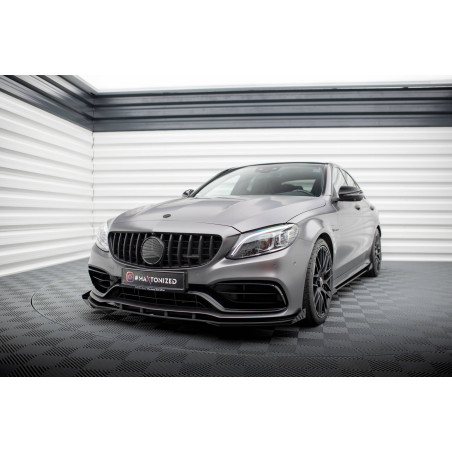 Flaps anteriori Mercedes-AMG C63 berlina / FAMILIARE W205 Facelift (Cod. M-MEC205F63CNC-FSF1G)