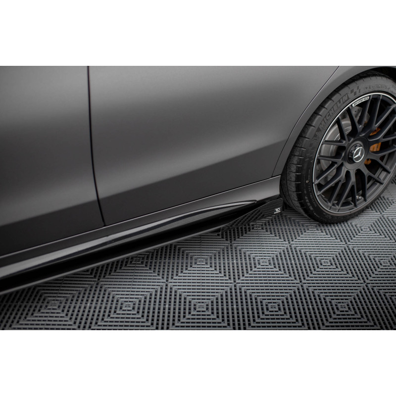 Flaps laterali Mercedes-AMG C63 berlina / FAMILIARE W205 Facelift (Cod. M-MEC205F63CNC-SF1G)
