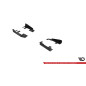 Flaps laterali Mercedes-AMG C63 berlina / FAMILIARE W205 Facelift (Cod. M-MEC205F63CNC-SF1G)