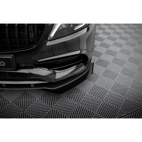 Flaps anteriori Mercedes-Benz A AMG-Line W176 Facelift (Cod. M-MEA176FAMGLINECNC-FSF1G)