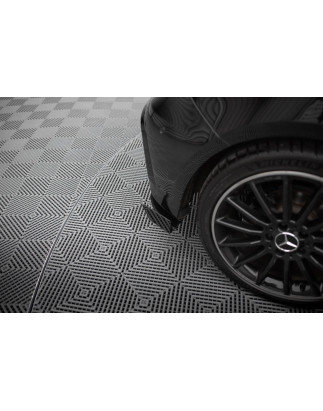 Flaps  laterali posteriori Mercedes-Benz A AMG-Line W176 Facelift (Cod. M-MEA176FAMGLINECNC-RSF1G)