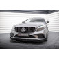 SPLITTER ANTERIORE + Flaps Mercedes-AMG C43 C205  Facelift / A205 Facelift (Cod. M-MEC205F43CCNC-FD1