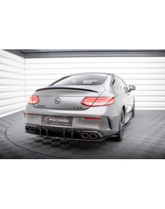 DIFFUSORE POSTERIORE Mercedes-AMG C43 Coupe / Cabrio C205  Facelift / A205 Facelift (Cod. M-MEC205F4