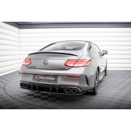 DIFFUSORE POSTERIORE Mercedes-AMG C43 Coupe / Cabrio C205  Facelift / A205 Facelift (Cod. M-MEC205F4