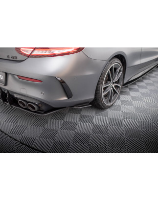 Splitters posteriori laterali Mercedes-AMG C43 C205  Facelift / A205 Facelift (Cod. M-MEC205F43CCNC-