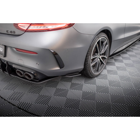 Splitters posteriori laterali Mercedes-AMG C43 C205  Facelift / A205 Facelift (Cod. M-MEC205F43CCNC-