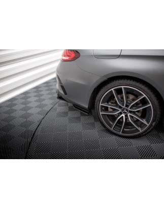 Splitters posteriori laterali Mercedes-AMG C43 C205  Facelift / A205 Facelift (Cod. M-MEC205F43CCNC-