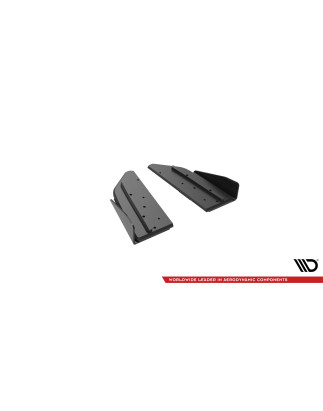 Splitters posteriori laterali + Flaps Mercedes-AMG C43 C205  Facelift / A205 Facelift (Cod. M-MEC205