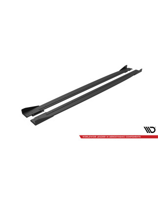 Diffusori minigonne  + Flaps Mercedes-AMG C43 C205  Facelift / A205 Facelift (Cod. M-MEC205F43CCNC-S