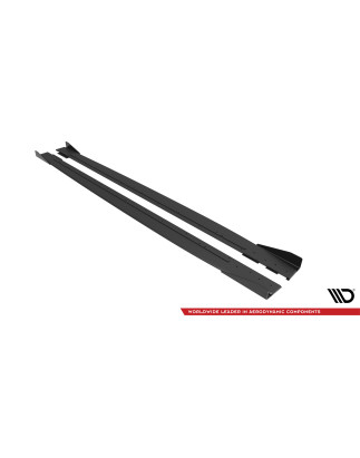 Diffusori minigonne  + Flaps Mercedes-AMG C43 C205  Facelift / A205 Facelift (Cod. M-MEC205F43CCNC-S
