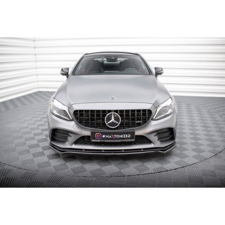 SPLITTER ANTERIORE V.1 Mercedes-AMG C43 C205 / A205 / W205 / S205 Facelift (Cod. M-ME-C-205F-43-C-FD