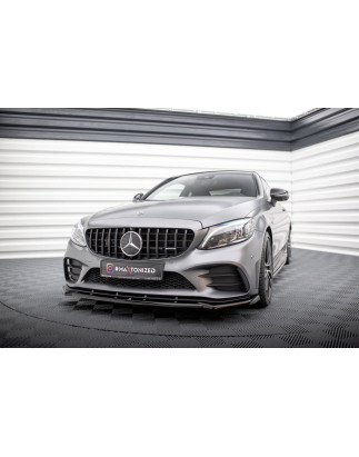 SPLITTER ANTERIORE V.2 Mercedes-AMG C43 C205 / A205 / W205 / S205 Facelift (Cod. M-ME-C-205F-43-C-FD