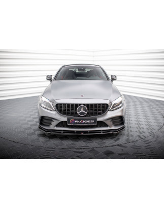 SPLITTER ANTERIORE V.2 Mercedes-AMG C43 C205 / A205 / W205 / S205 Facelift (Cod. M-ME-C-205F-43-C-FD